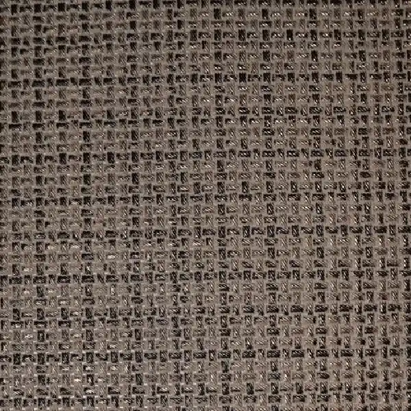 Mottled brown and black woven carpet texture.