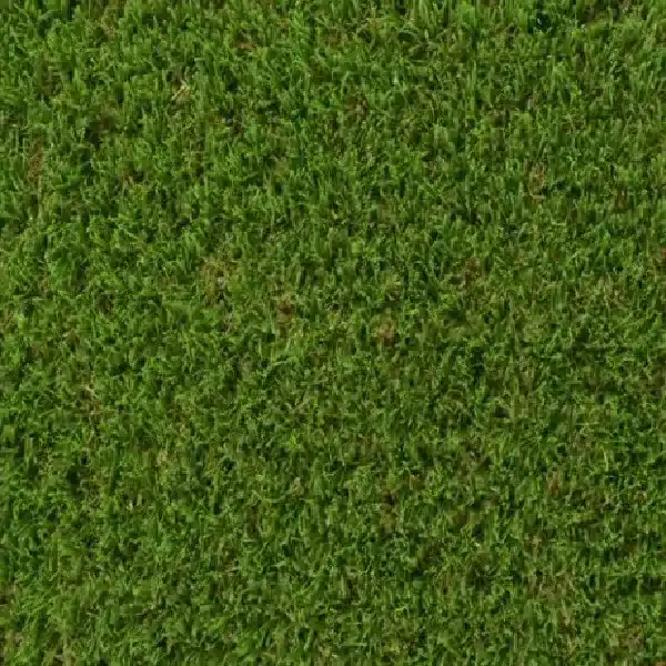 texture of dense, short, natural-looking artificial grass carpet