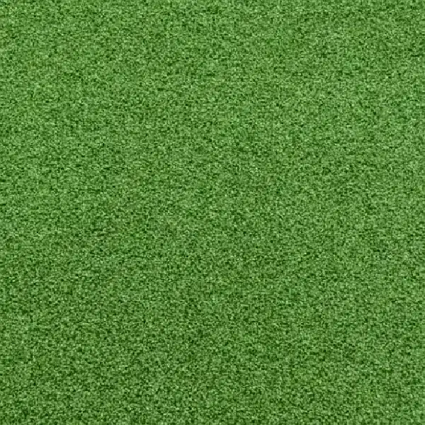 uniform, bright green artificial grass carpet